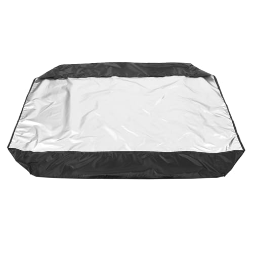 IWOWHERO Sandkastenabdeckung Polyester-Abdeckung Für Garten Outdoor Hof Quadratisch Kleiner Pool Mit Kordelzug Sonne von IWOWHERO