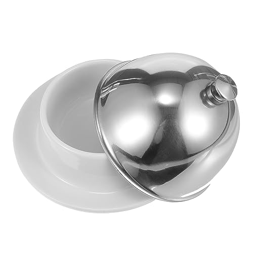IWOWHERO Ceramic Butter Dish mit Deckel Mehrzweck Lebensmittellagerung für Butter Desserts und Snacks Praktische und Stilvolle Aufbewahrungslösung IWOWHERO Ceramic Butter Dish mit Deckel Mehrzweck Lebensmittellagerung für Butter Desserts und Snacks Praktische und Stilvolle Aufbewahrungslösung von IWOWHERO