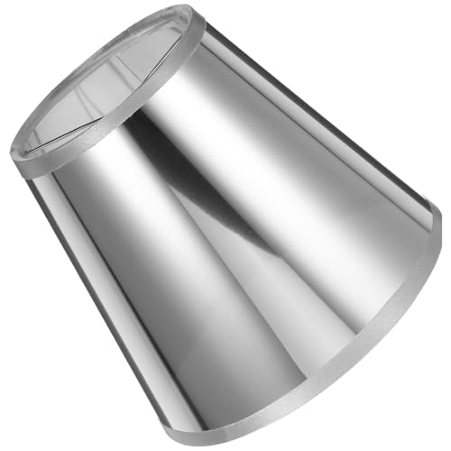 IWOWHERO Clip Aufsteck Lampenschirm für Tisch Wandlampen Stoffschirm in Silber Weiches Licht Augenschutz Dekorativ für Indoor Farmhouse Lichtakzente IWOWHERO Clip Aufsteck Lampenschirm für Tisch Wandlampen Stoffschirm in Silber Weiches Licht Augenschutz Dekorativ für Indoor Farmhouse Lichtakzente von IWOWHERO