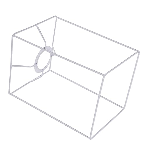 IWOWHERO DIY Lampenschirm Rahmen Aus Für Deckenleuchten Und Tischlampen Quadratischer Halter Für Individuelle Lampenschirme Ideal Für Handwerksprojekte Und Kreative Beleuchtung von IWOWHERO