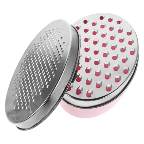 IWOWHERO Doppelseitiger Käsereibe Ovalem Ergonomischem Griff Feine und Gleichmäßige Reibeflächen Inklusive Aufbewahrungsbox mit Deckel Manuelle Küchenreibe für Käse Gemüse Ingwer Butter IWOWHERO Doppelseitiger Käsereibe Ovalem Ergonomischem Griff Feine und Gleichmäßige Reibeflächen Inklusive Aufbewahrungsbox mit Deckel Manuelle Küchenreibe für Käse Gemüse Ingwer Butter von IWOWHERO
