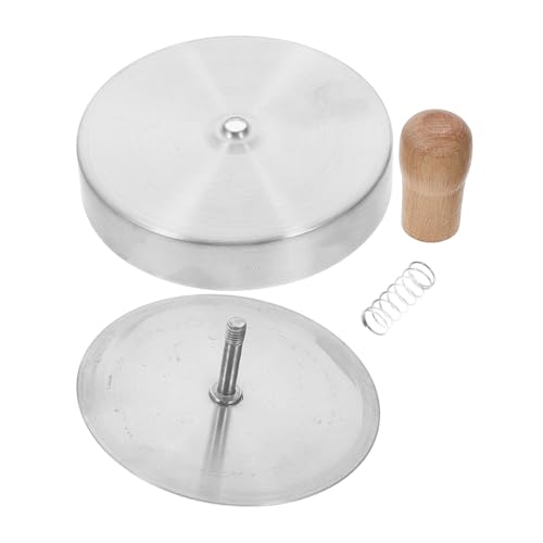 IWOWHERO Edelstahl Burgerpresse Rund Burger Smasher Patty Maker Nicht Haftend für Hamburger Fleischpatties Vielseitiges Grill BBQ Tool Effizient und Einfach zu Reinigen IWOWHERO Edelstahl Burgerpresse Rund Burger Smasher Patty Maker Nicht Haftend für Hamburger Fleischpatties Vielseitiges Grill BBQ Tool Effizient und Einfach zu Reinigen von IWOWHERO