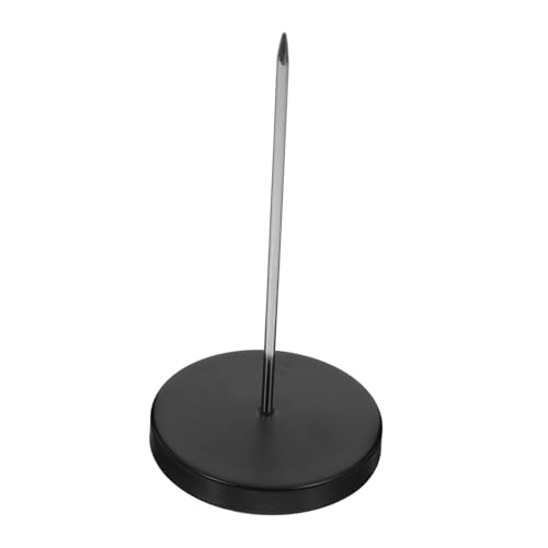 IWOWHERO Edelstahl Menü Zettelspießer mit Geradem Stab Robuster Restaurant Check Spindle Vielseitiger Tickethalter für Büro Hotel und Gastronomie Stabiler Bonspießer für Effiziente IWOWHERO Edelstahl Menü Zettelspießer mit Geradem Stab Robuster Restaurant Check Spindle Vielseitiger Tickethalter für Büro Hotel und Gastronomie Stabiler Bonspießer für Effiziente von IWOWHERO