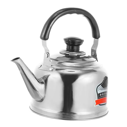 IWOWHERO Edelstahl Teekessel mit Anti Verbrennungs Griff und Netzsieb Großer Wasserdichter Wasserkessel für Gas Elektro Induktionsherde Rostfrei Dampfend Sicherer Haltegriff Modernes IWOWHERO Edelstahl Teekessel mit Anti Verbrennungs Griff und Netzsieb Großer Wasserdichter Wasserkessel für Gas Elektro Induktionsherde Rostfrei Dampfend Sicherer Haltegriff Modernes von IWOWHERO