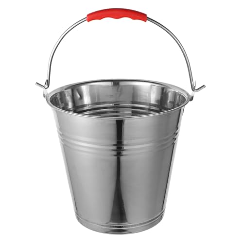 IWOWHERO Eisen Eimer mit Großem Fassungsvermögen und Griff Vielseitiger Kohlebehälter für Grill Feuerstelle Kamin Holzofen Einfach zu Reinigen für Innen Außenbereich IWOWHERO Eisen Eimer mit Großem Fassungsvermögen und Griff Vielseitiger Kohlebehälter für Grill Feuerstelle Kamin Holzofen Einfach zu Reinigen für Innen Außenbereich von IWOWHERO