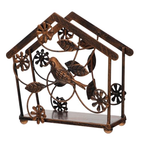 IWOWHERO Eisen Serviettenhalter Vintage Stil Multifunktionaler Tisch serviettenständer für Restaurant Hotel Zuhause Dekorativer Papierserviettenhalter mit Robustem Metallrahmen in Antikem IWOWHERO Eisen Serviettenhalter Vintage Stil Multifunktionaler Tisch serviettenständer für Restaurant Hotel Zuhause Dekorativer Papierserviettenhalter mit Robustem Metallrahmen in Antikem von IWOWHERO