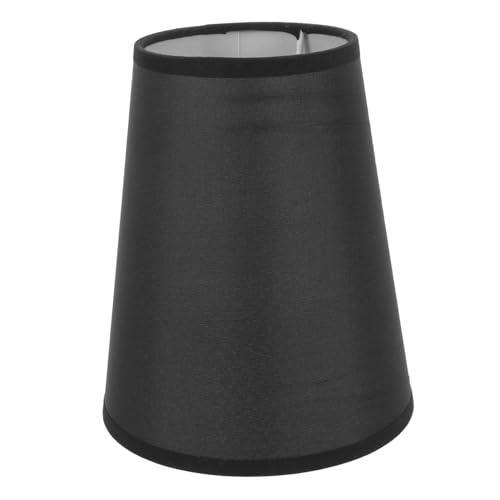 IWOWHERO Ersatz Lampenschirme Schwarz Warm Ersatz Lampenschirme Für Tischlampen Rustikale Farbe Bürodekor Universeller Lampenschirm Stoff Pvc Verbundmaterial von IWOWHERO