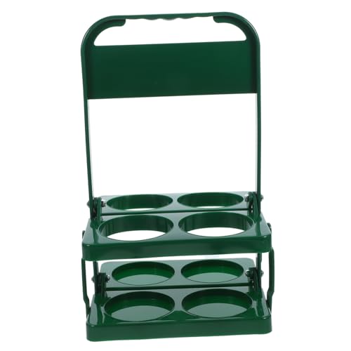 IWOWHERO Faltbarer Bierflaschenhalter mit Griff Praktischer Flaschenträger für Flaschen Faltbarer Getränkekorb für Auto und Party Stabiler Bierflaschenkorb für Zuhause und Bar Grün IWOWHERO Faltbarer Bierflaschenhalter mit Griff Praktischer Flaschenträger für Flaschen Faltbarer Getränkekorb für Auto und Party Stabiler Bierflaschenkorb für Zuhause und Bar Grün von IWOWHERO