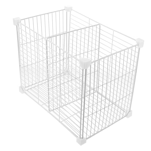IWOWHERO Gefrierschrank Abteiler Gitterkorb Draht Aufbewahrungskorb Ohne Werkzeug Flexible Innenaufteilung Kühlschrank Organizer Für Haushalt und Gewerbe von IWOWHERO
