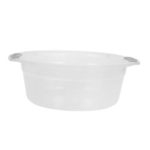 IWOWHERO Geschirrspülbecken Waschbecken Praktisches Waschbecken Waschwaschbecken Fußwaschbecken Haarwaschbecken Gesichtsreinigungsbecken Aus Kunststoff Gesichtswaschbecken Aus Kunststoff von IWOWHERO