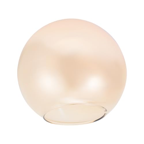 IWOWHERO Glaskugel Lampenschirm Ersatzglas Kugelförmiger Lampenschirm aus Glas für Deckenleuchte Tischlampe Stehlampe Modernes Lichtabdeckungszubehör von IWOWHERO