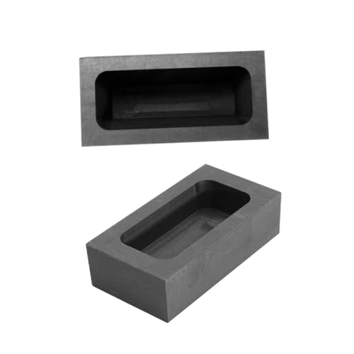 IWOWHERO Graphit Gussform für Nichteisenmetalle Schmelzen und Gießen Barrenform mit Hoher Wärmeleitfähigkeit und Korrosionsbeständigkeit für Labor und Industrie IWOWHERO Graphit Gussform für Nichteisenmetalle Schmelzen und Gießen Barrenform mit Hoher Wärmeleitfähigkeit und Korrosionsbeständigkeit für Labor und Industrie von IWOWHERO