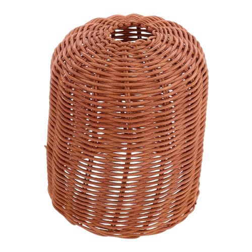 IWOWHERO Handgefertigte Rattan Gaskartuschenhülle für Camping Flache Gasflasche Stoßfester Schützender Gasflaschenschutz Handgeflochtene Bambusabdeckung Winddicht für Outdoor Picknick und IWOWHERO Handgefertigte Rattan Gaskartuschenhülle für Camping Flache Gasflasche Stoßfester Schützender Gasflaschenschutz Handgeflochtene Bambusabdeckung Winddicht für Outdoor Picknick und von IWOWHERO