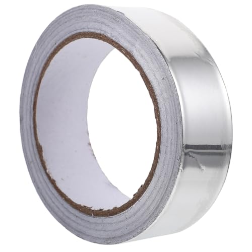 IWOWHERO Hochtemperaturbeständiges Aluminiumfolie Klebeband Breit Lang Selbstklebend Wasserfest Isolierend für Rohrisolierung Dampfsperre und Abdichtung mit Einseitiger Leitfähigkeit IWOWHERO Hochtemperaturbeständiges Aluminiumfolie Klebeband Breit Lang Selbstklebend Wasserfest Isolierend für Rohrisolierung Dampfsperre und Abdichtung mit Einseitiger Leitfähigkeit von IWOWHERO