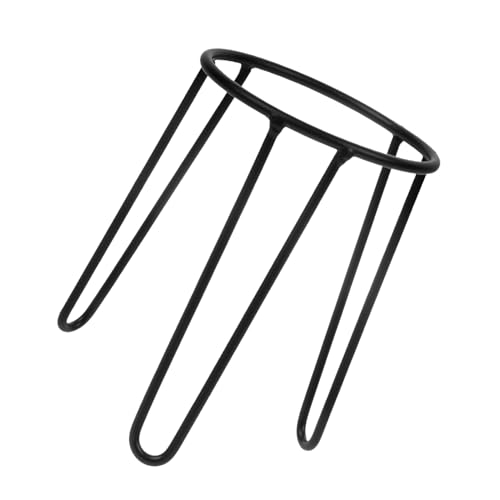 IWOWHERO Kristallkugel Kristallkugelständer Schüssel Steht Für Die Anzeige Diamantständer -display-ständer Ausstellungsständer Für Steine Kristallkugelsockel Kleiner Vasenhalter Eisen Black von IWOWHERO