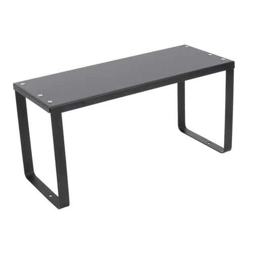 IWOWHERO Küchenregal aus Metall für Arbeitsplatte Schrank Organizer Lagerregal für Geschirr und Utensilien von IWOWHERO