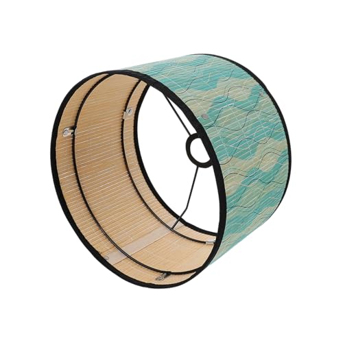 IWOWHERO Lampenschirm Japanischer Stil Lichtabdeckung Lampenschirm für Pendelleuchte Wandlampe Wohnzimmer Schlafzimmer Dekoration von IWOWHERO
