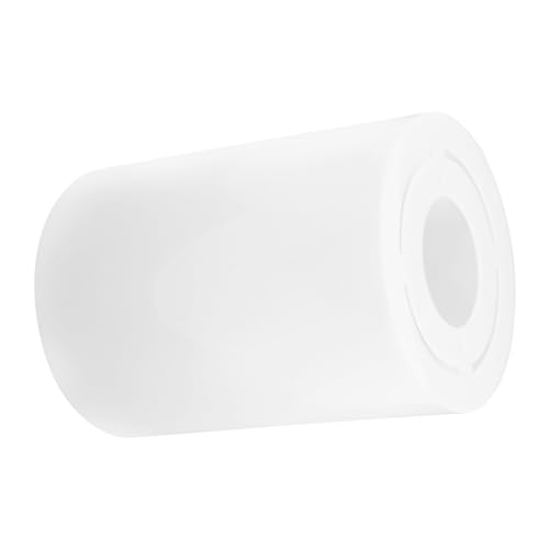 IWOWHERO Lampenschirm Weiß Ø Tischlampe Lampenabdeckung Ersatz Lampenschirm Leuchtenschirm Lichtdiffusor Vielseitig und Einfach zu Montieren für Zimmer und Büro von IWOWHERO