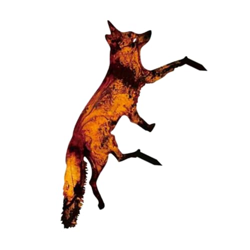 IWOWHERO Metall Gartendekoration Fuchs Gartenschild aus Eisen Langlebiges Outdoor Gartenornament Rustikale Gartenstecker Kunstvolle Tierfigur für Grünfläche und Deko Garten Draußen IWOWHERO Metall Gartendekoration Fuchs Gartenschild aus Eisen Langlebiges Outdoor Gartenornament Rustikale Gartenstecker Kunstvolle Tierfigur für Grünfläche und Deko Garten Draußen von IWOWHERO