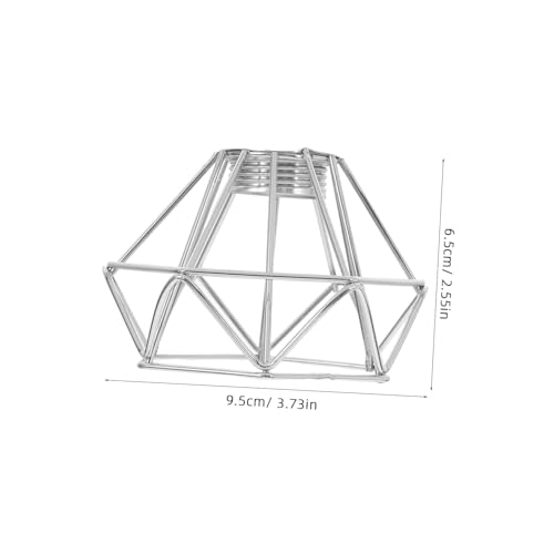 IWOWHERO Metall Lampenschirm Diamantform Retro Pendelleuchte Eisen Kunst Lampenschirm Langlebig Installieren für Wohnzimmer Schlafzimmer Esszimmer IWOWHERO Metall Lampenschirm Diamantform Retro Pendelleuchte Eisen Kunst Lampenschirm Langlebig Installieren für Wohnzimmer Schlafzimmer Esszimmer von IWOWHERO