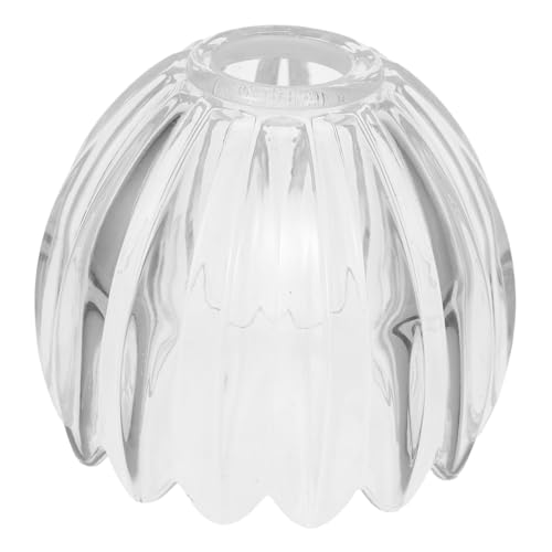 IWOWHERO Moderner Vintage Glas Lampenschirm Handgefertigter Klarer Kürbis Pendelleuchte Lampenschirm für Schlafzimmer Arbeitszimmer Flur Badezimmer IWOWHERO Moderner Vintage Glas Lampenschirm Handgefertigter Klarer Kürbis Pendelleuchte Lampenschirm für Schlafzimmer Arbeitszimmer Flur Badezimmer von IWOWHERO