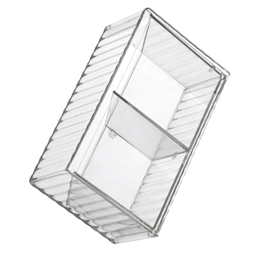 IWOWHERO Multifunktionaler Transparenter Wand Organizer mit Deckel Wandmontierte Aufbewahrungsbox für Wattepads und Wattestäbchen Platzsparend Staubgeschützt für Bad und Büro IWOWHERO Multifunktionaler Transparenter Wand Organizer mit Deckel Wandmontierte Aufbewahrungsbox für Wattepads und Wattestäbchen Platzsparend Staubgeschützt für Bad und Büro von IWOWHERO