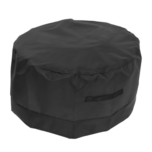 IWOWHERO Oxford Fassabdeckung mit Kordelzug Wasserdichter Windfester Schutz für Chemische und Kunststofffässer Staubdicht Vielseitig für Outdoor lagerbehälter und Regentonnen von IWOWHERO