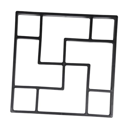 IWOWHERO Pflasterform Kunststoff Langlebig DIY Modellierwerkzeug für Gartenweg Betonbodenform für Terrassen Balkon Pool Gartendekoration von IWOWHERO
