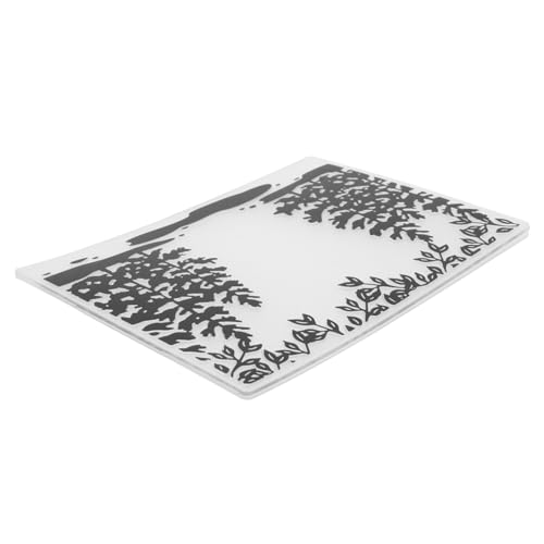 IWOWHERO Prägeschablone selbst Karte Ordner einzigartiger Prägefolder Plastikschablonen selber Machen Bastelpapier prägen Prägematerialien Prägemappen Prägeform aus Kunststoff von IWOWHERO