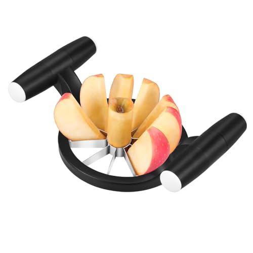 IWOWHERO Praktischer Obst und Kartoffelschneider aus Robustem Material mit Kernentferner Komfortablem Design für Schnelles Schneiden und Gemüse Langlebiger Multifunktionaler Küchenhelfer IWOWHERO Praktischer Obst und Kartoffelschneider aus Robustem Material mit Kernentferner Komfortablem Design für Schnelles Schneiden und Gemüse Langlebiger Multifunktionaler Küchenhelfer von IWOWHERO