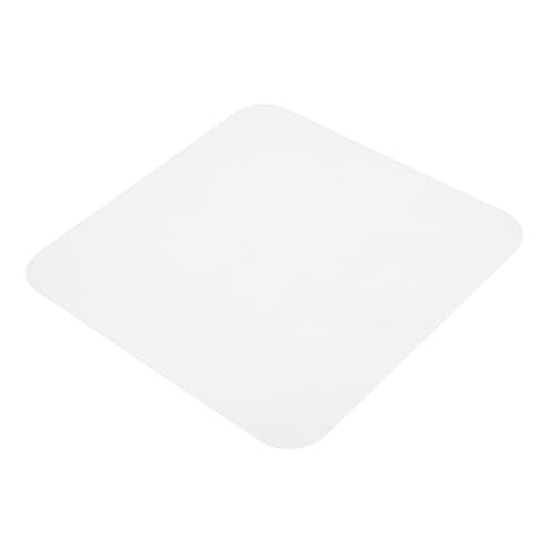 IWOWHERO Quadratischer Lampenschirm Diffusor Acrylplatte Weiß Lichtstreuer Deckenleuchte Zubehör für Schlafzimmer Wohnzimmer Moderne Beleuchtung Sanfte Lichtverteilung von IWOWHERO
