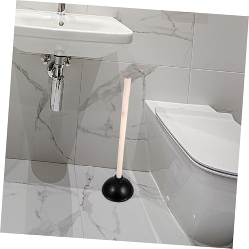 IWOWHERO Robuster Wc pümpel aus Strapazierfähigem Gummi Einsetzbar für Toilette und Abfluss Wiederverwendbar Effiziente Reinigungspumpe für Verstopfte Rohre zu Hause Büro und Öffentlichen IWOWHERO Robuster Wc pümpel aus Strapazierfähigem Gummi Einsetzbar für Toilette und Abfluss Wiederverwendbar Effiziente Reinigungspumpe für Verstopfte Rohre zu Hause Büro und Öffentlichen von IWOWHERO