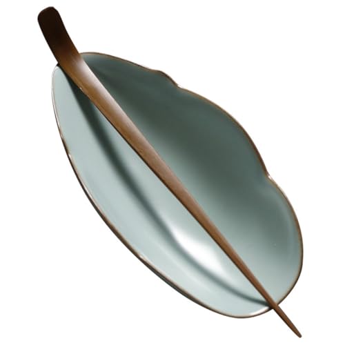 IWOWHERO Ru -kiln -tee Farbe Kreative Teeschaufel Zubehör Für Die Kung-fu-teezubereitung Utensilien Für Die Teezeremonie Chinesisches Teewerkzeug Teewerkzeuge Teelöffel Hellgrün von IWOWHERO