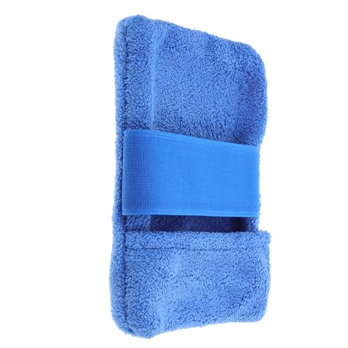 IWOWHERO Sandentferner Handschuh Strand Groß Blau Langlebig Wiederverwendbar Praktische Sandentfernung für Urlaub Strandvolleyball Sandkasten Geeignet von IWOWHERO