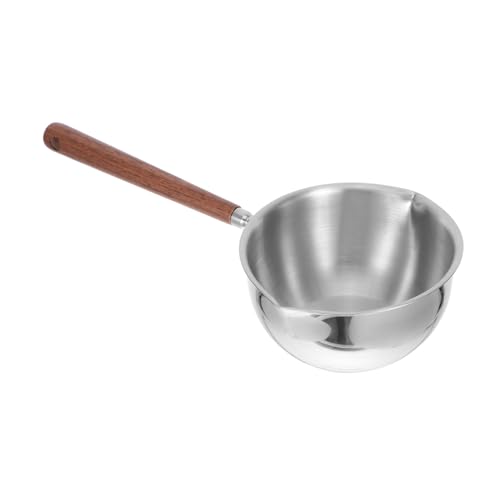 IWOWHERO Schöpfkelle mit Ergonomischem Griff und Doppelten Ausgießern zum Servieren von Suppen Saucen und Bratensoßen Langlebig und Sicher der Anwendung von IWOWHERO