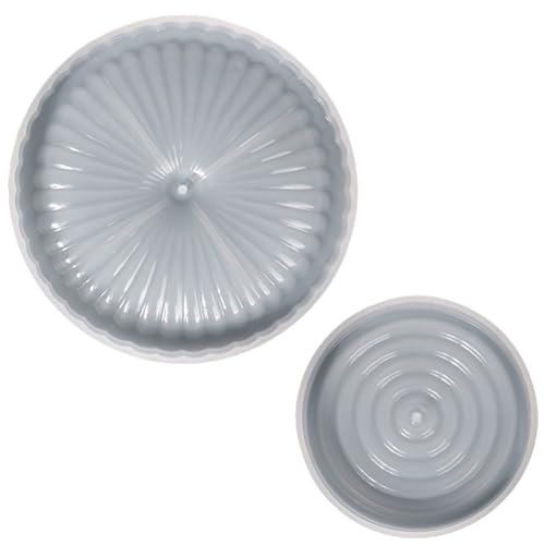 IWOWHERO -Silikon-Räucherschalen-Formen 2er-Pack Räucherstäbchenhalter-Silikonformen Wiederverwendbare Epoxid-Silikonform-Gussschalen IWOWHERO -Silikon-Räucherschalen-Formen 2er-Pack Räucherstäbchenhalter-Silikonformen Wiederverwendbare Epoxid-Silikonform-Gussschalen von IWOWHERO