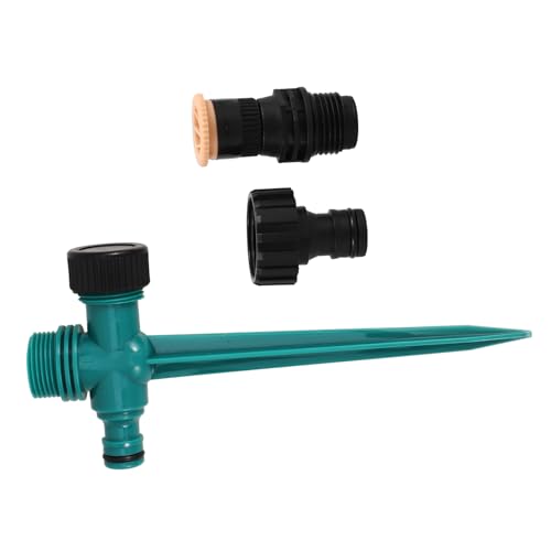 IWOWHERO Sprinkler Spike Langlebigem Kunststoff Wiederverwendbare Sprinklerhalterung mit Spitzem Erdspieß Einstellbare Bewässerungsbasis für Gartenrasen und Gewächshausbewässerung von IWOWHERO