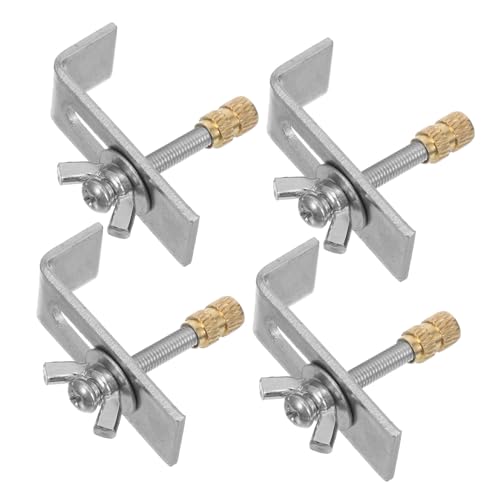 IWOWHERO Waschbeckenzubehör Spülbecken Befestigungsclips Halterung Zur Installation Von Spülbecken Hardware Clips Unterbauspüle Halterung Für Küchen Unterbauspüle von IWOWHERO
