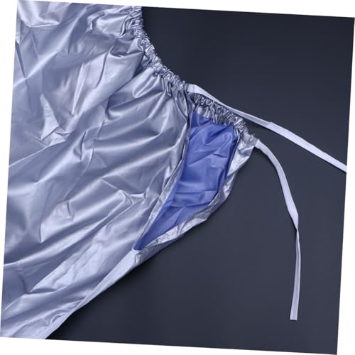 IWOWHERO Wasserdichte Staubdichte Klimaanlagen Abdeckung für Außenbereich Wetterfester Polyester Schutz mit Silberbeschichtung Uv Beständig Geeignet für Klimageräte von IWOWHERO