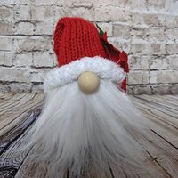 Weihnachtsmann Wichtel Handgestrickt Fluff Krempe Mit Weihnachtsstern Borte von IWishIHadGnome