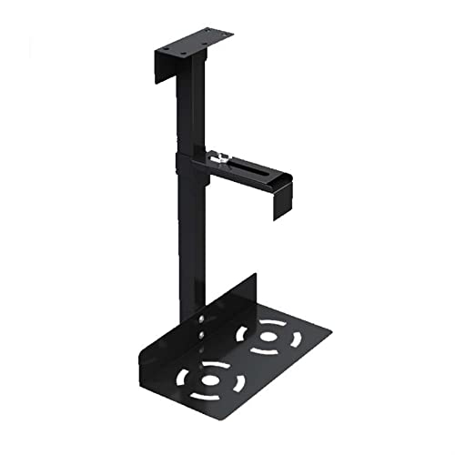 CPU-Halterung/CPU-Halterung Universal für PC-Gehäuse unter dem Schreibtisch, Halterung für CPU an der Wand Halterung für verstellbare Mainframe für PC geeignet für die meisten von IXART