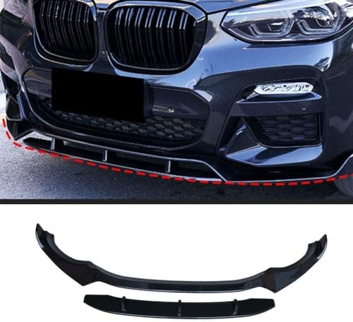 IXEUYN Auto Frontspoiler für BMW G01 X3 G02 X4 2018 2019 2020, Frontstoßstange Lippe Spoilerlippe Kinn Splitter Diffusor Antikollision Car Schützen Zubehör IXEUYN Auto Frontspoiler für BMW G01 X3 G02 X4 2018 2019 2020, Frontstoßstange Lippe Spoilerlippe Kinn Splitter Diffusor Antikollision Car Schützen Zubehör von IXEUYN