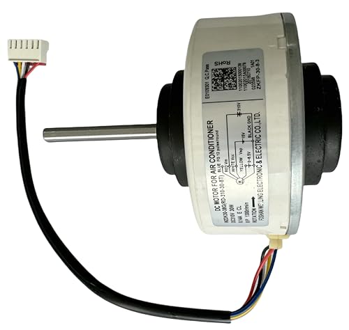 Neuer Klimaanlagenmotor (OEM) WZDK30-38G (RD-310-30-8T) bürstenloser Gleichstrom-Lüftermotor, 30 W Inverter-Klimaanlagen-Motor für Klimaanlage, DC310 V, 0,14 A, 1300 U/min, CCW von IXGPUTS