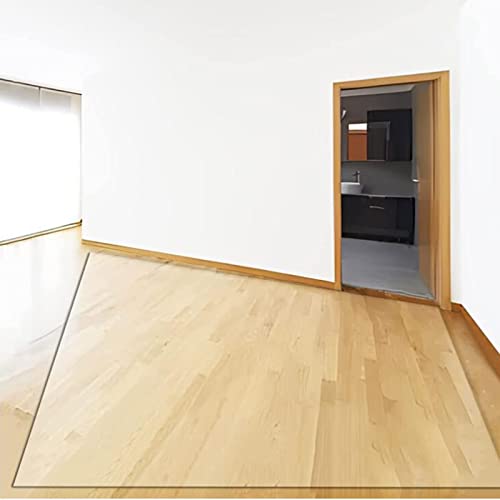 IXIETY 1.5/2mm Transparente PVC-Bodenschutzmatte rutschfest,Kratzfeste Bürostuhl Unterlage Teppich,Maß nach Wunsch, for Home Office Küche, 0,8m/0,9m/1m/1,2m/1,4m/1,6m breit (Color : 1.5mm, Size : 1. von IXIETY