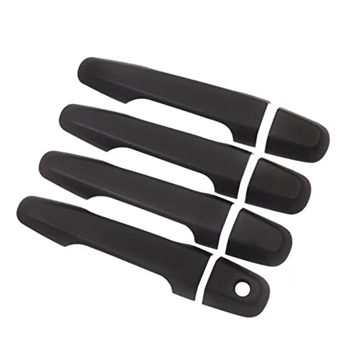 4 Stück/Set Türgriffabdeckung für Mitsubishi L200 Triton 06-20, Carbon Chrom Auto Türgriff Bowl Cover Trim Zubehör Car Styling Zubehör,A-Black1 4 Stück/Set Türgriffabdeckung für Mitsubishi L200 Triton 06-20, Carbon Chrom Auto Türgriff Bowl Cover Trim Zubehör Car Styling Zubehör,A-Black1 von IXITAB