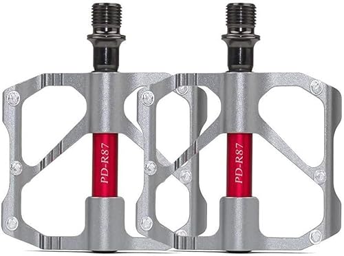 IXMLDAXD Auftritte, 9/16'' MTB Mountain Road Bike Aluminiumlegierung Pedale 3 abgedichtete Lager mit rutschfesten Nägeln Flache Pedale 232g IXMLDAXD Auftritte, 9/16'' MTB Mountain Road Bike Aluminiumlegierung Pedale 3 abgedichtete Lager mit rutschfesten Nägeln Flache Pedale 232g von IXMLDAXD