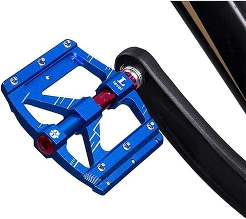 IXMLDAXD Auftritte, Fahrradpedale, Fahrradpedal MTB Road Lila Plattform aus Aluminiumlegierung 3 abgedichtete Lager Ultraleichte Fahrradpedale von IXMLDAXD