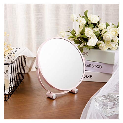 IXMLDAXD Kosmetikspiegel, Doppelseitiger Schminkspiegel mit 1-facher/3-facher Vergrößerung, 17 cm (6,7 Zoll), for Badezimmer, um 360 Grad drehbarer Tisch-Kosmetikspiegel von IXMLDAXD