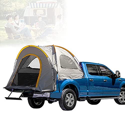 IXMLDAXD Zelt, 210D Oxford Pickup-Truck-Bett- und Heckklappen-Bettzelte for Camping mit PU2000-Beschichtung. Schlafkapazität for 2 Personen mit Aufbewahrungstasche(180CM) von IXMLDAXD