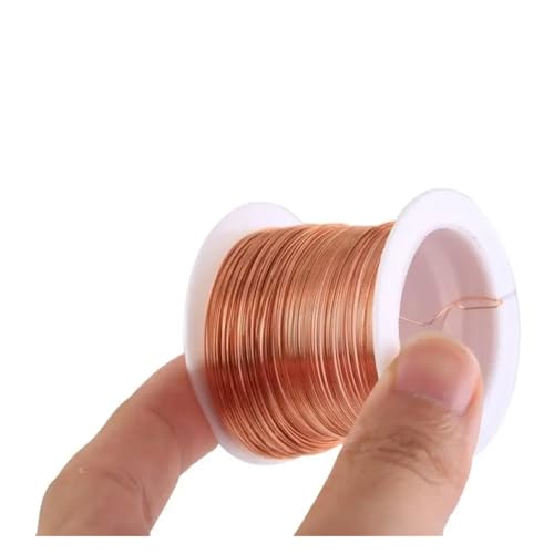 Kupferdraht, 10 m/Rolle 0,7 mm,75,8,85,9-1,20 Kabel Kupferdraht Magnetdraht Emaillierte Kupferwicklung(0.95mm 10m) von IXMLDAXD